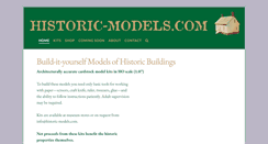 Desktop Screenshot of historic-models.com